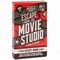 Professor Puzzle: Escape From The Movie Studio - A Mini Escape Room Game, 12 Puzzles To Solve The Code, Journalist Adventure, Ages 12+, 1+ Players
